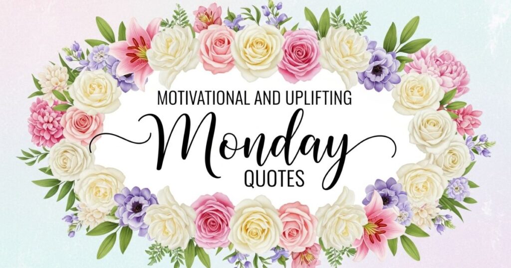 Motivational and Uplifting Monday Quotes