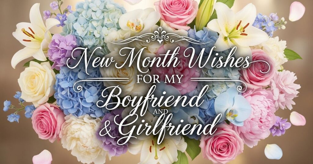 New Month Wishes for My Boyfriend and Girlfriend