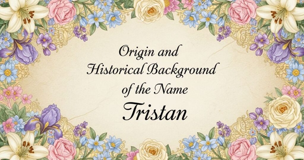 Origin and Historical Background of the Name Tristan