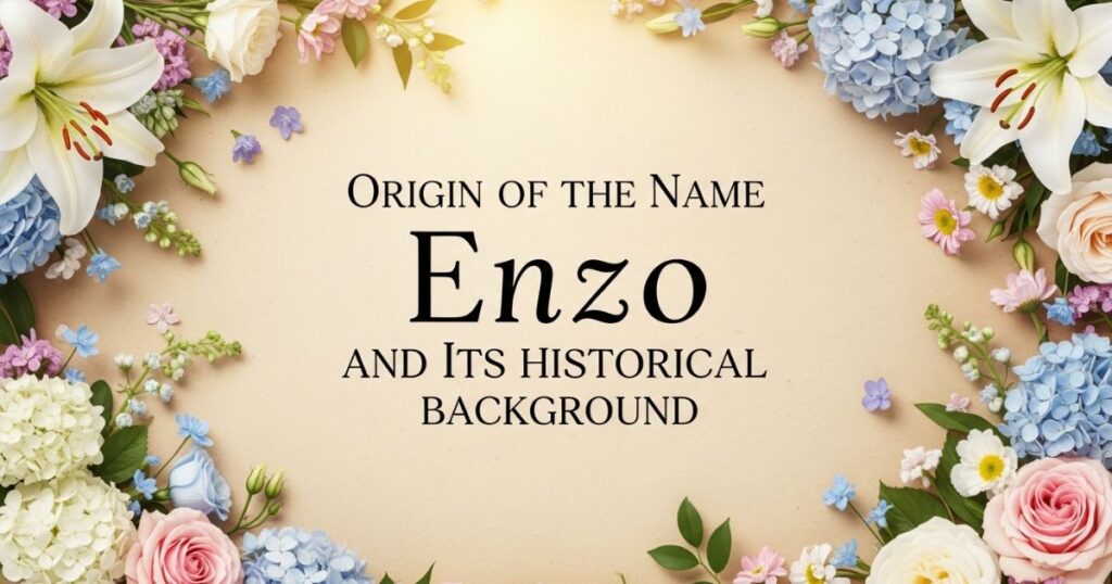 Origin of the Name Enzo and Its Historical Background