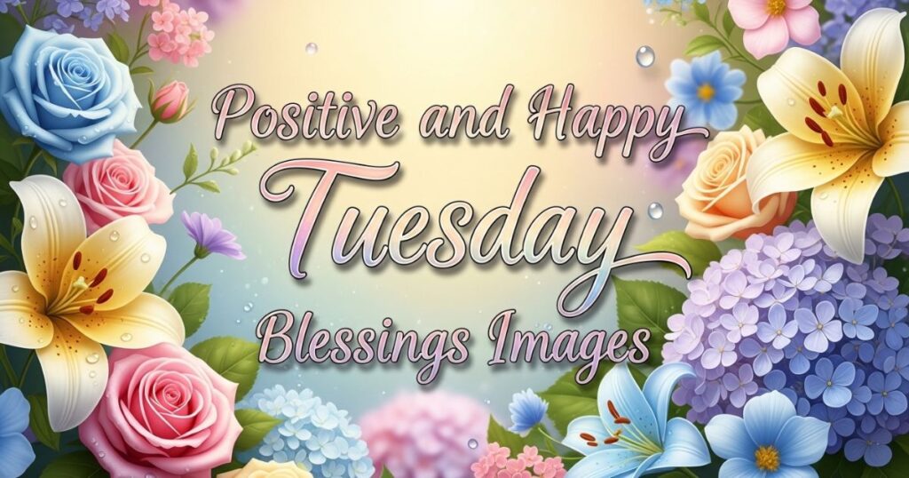 Positive and Happy Tuesday Blessings Images
