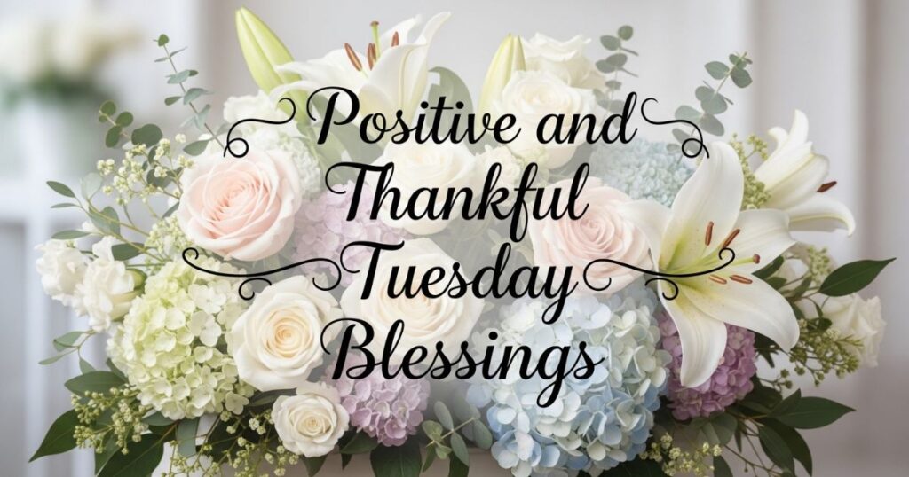Positive and Thankful Tuesday Blessings