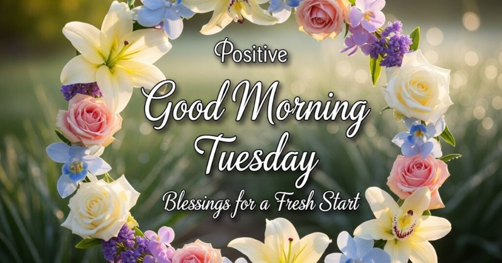 Positive Good Morning Tuesday Blessings for a Fresh Start