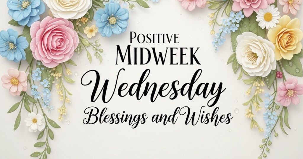 Positive Midweek Wednesday Blessings and Wishes