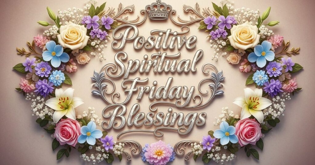 Positive Spiritual Friday Blessings