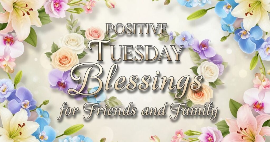 Positive Tuesday Blessings for Friends and Family