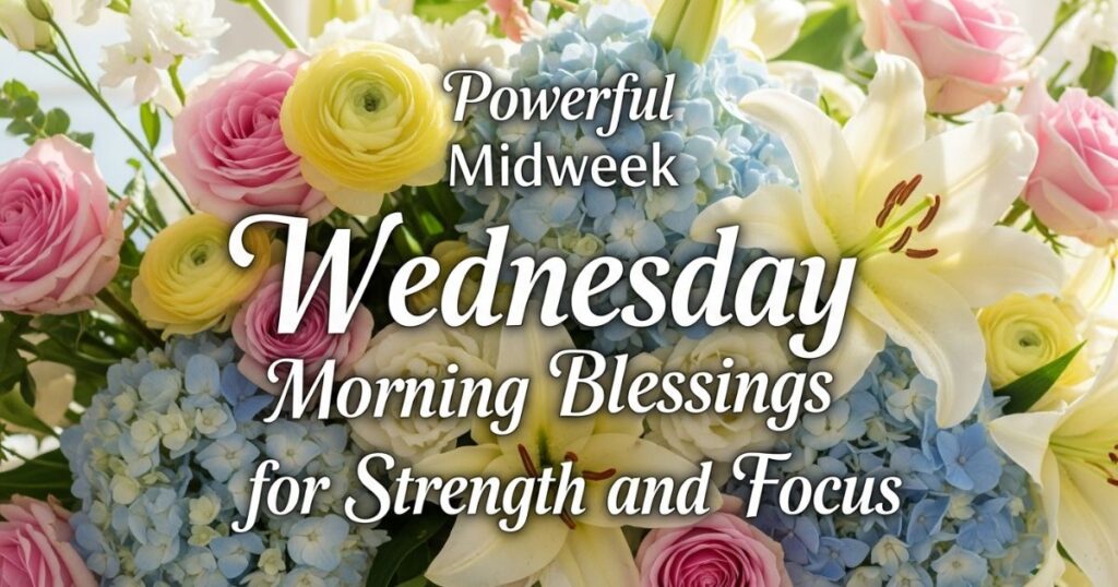 Powerful Midweek Wednesday Morning Blessings for Strength and Focus
