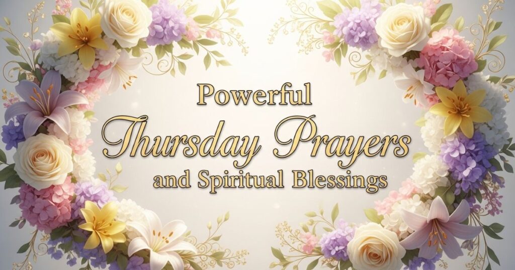 Powerful Thursday Prayers and Spiritual Blessings