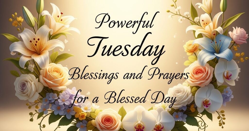 Powerful Tuesday Blessings and Prayers for a Blessed Day