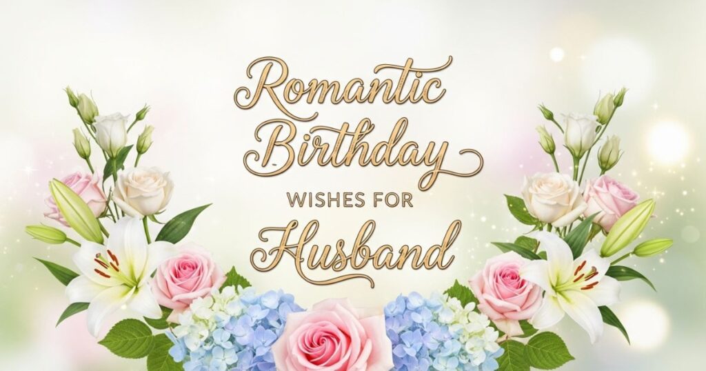Romantic Birthday Wishes for Husband