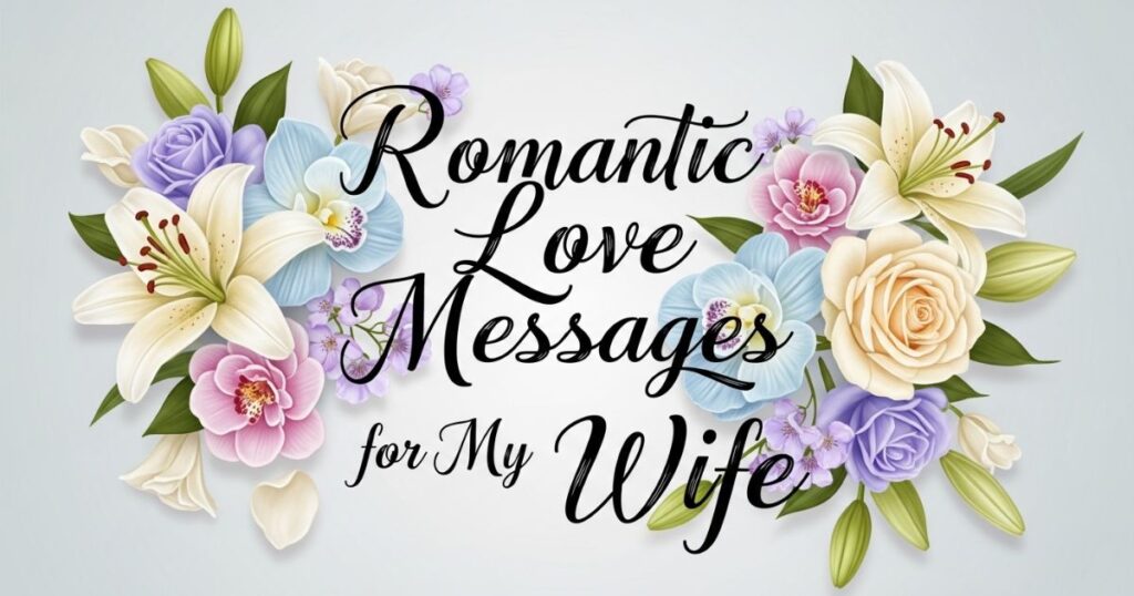 Romantic Love Messages for My Wife