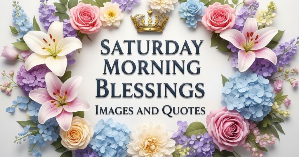 Saturday Morning Blessings Images and Quotes