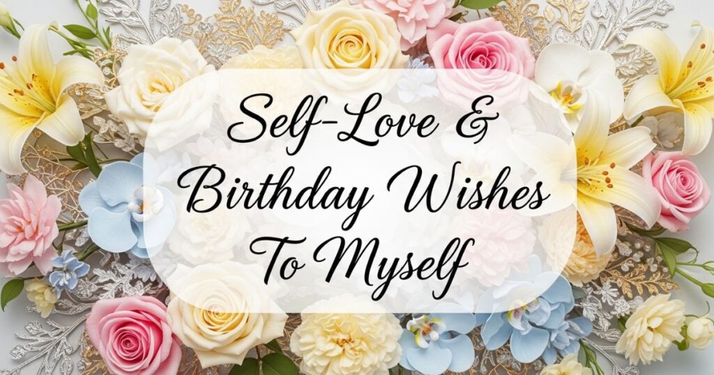 Self-Love & Birthday Wishes To Myself