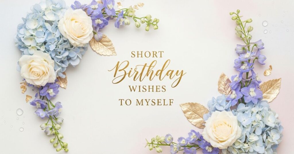 Short Birthday Wishes to Myself