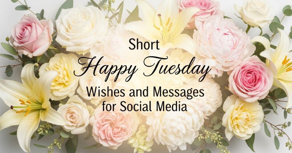 Short Happy Tuesday Wishes and Messages for Social Media