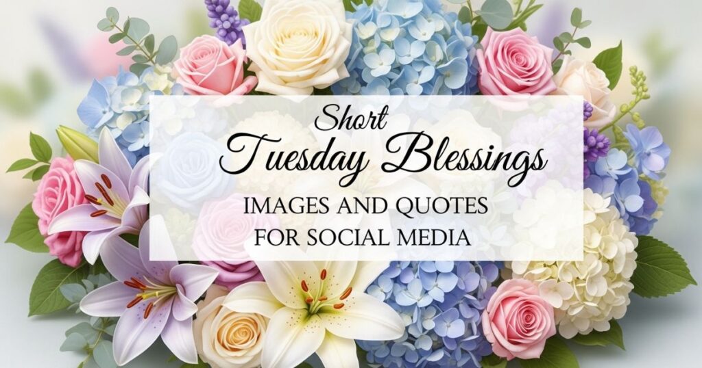 Short Tuesday Blessings Images and Quotes for Social Media
