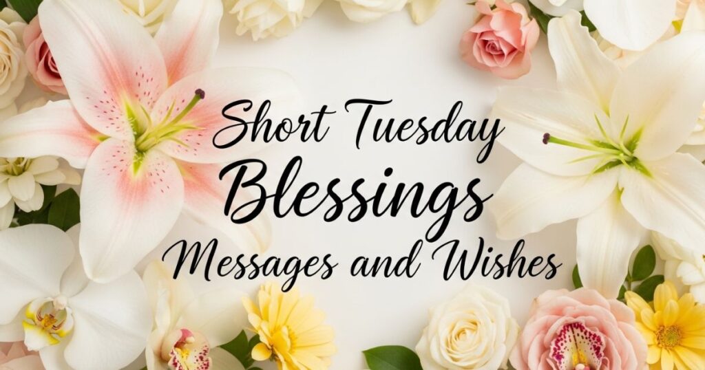 Short Tuesday Blessings Messages and Wishes
