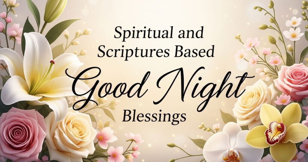 Spiritual and Scripture-Based Good Night Blessings