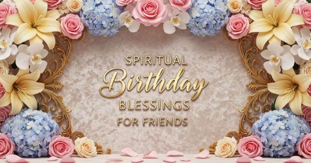 Spiritual Birthday Blessings for Friends