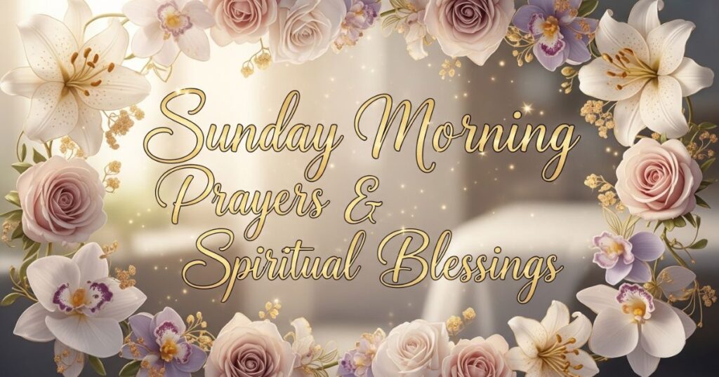 Sunday Morning Prayers & Spiritual Blessings