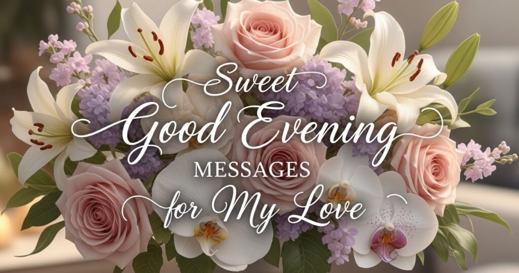 Sweet Good Evening Messages for My Love