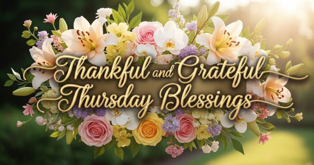 Thankful and Grateful Thursday Blessings