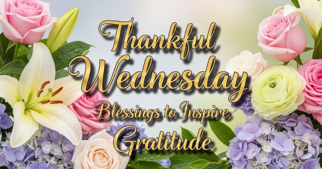 Thankful Wednesday Blessings to Inspire Gratitude
