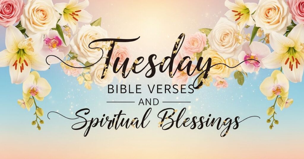 Tuesday Bible Verses and Spiritual Blessings