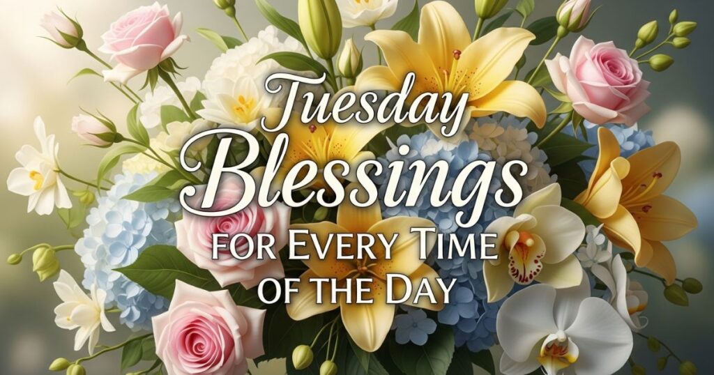 Tuesday Blessings for Every Time of the Day
