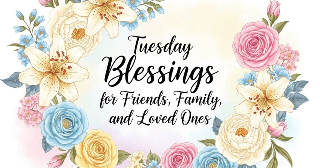 Tuesday Blessings for Friends, Family, and Loved Ones