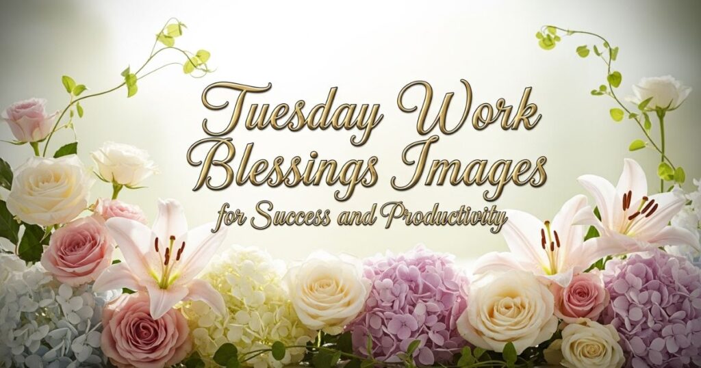 Tuesday Work Blessings Images for Success and Productivity