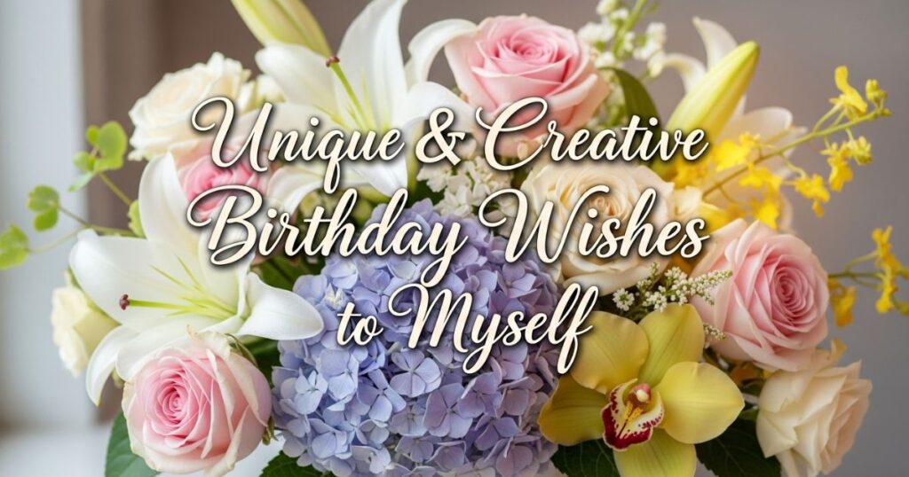 Unique & Creative Birthday Wishes to Myself