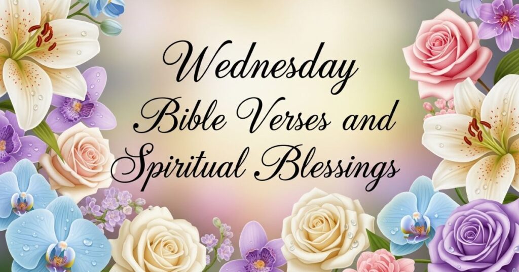 Wednesday Bible Verses and Spiritual Blessings