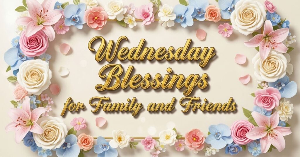 Wednesday Blessings for Family and Friends