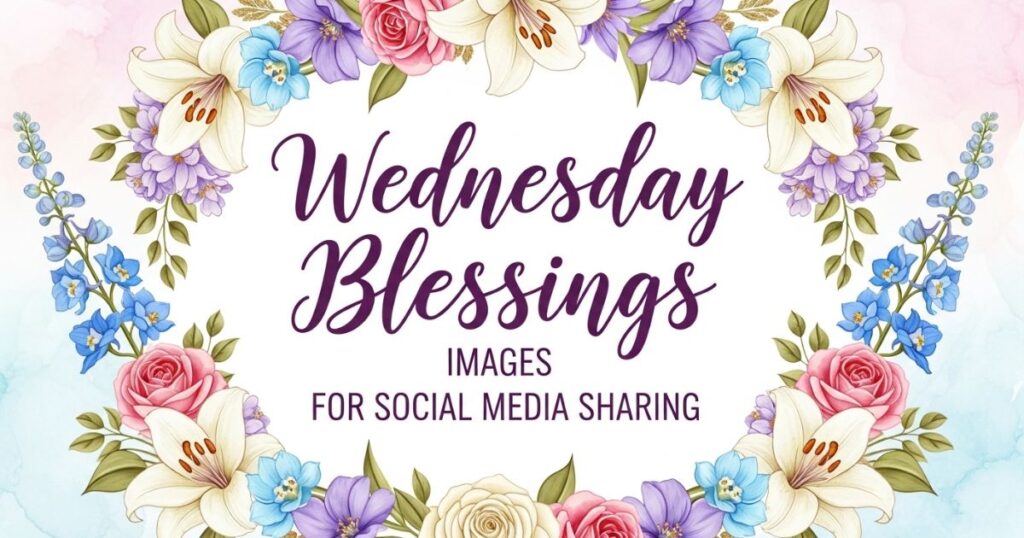 Wednesday Blessings Images for Social Media Sharing