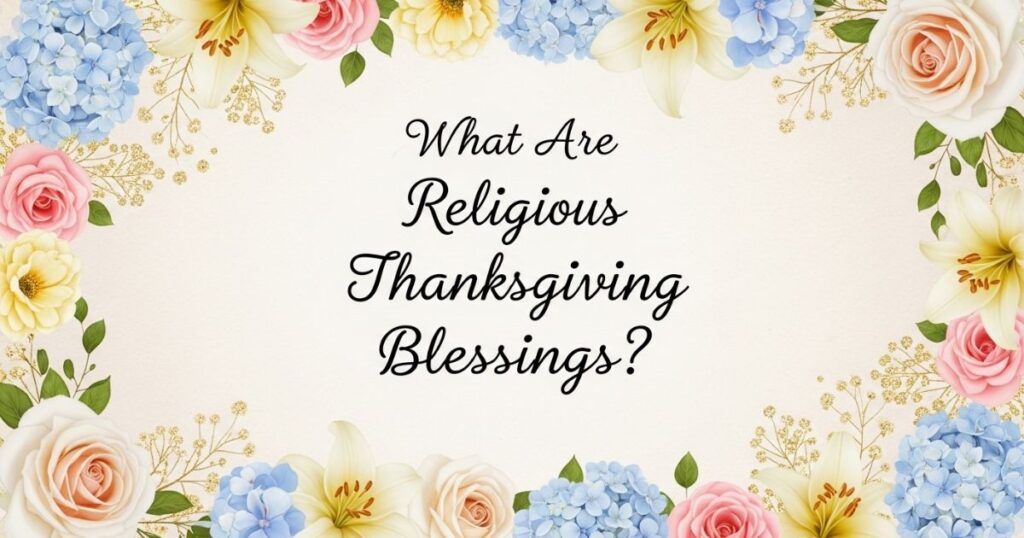 What Are Religious Thanksgiving Blessings?