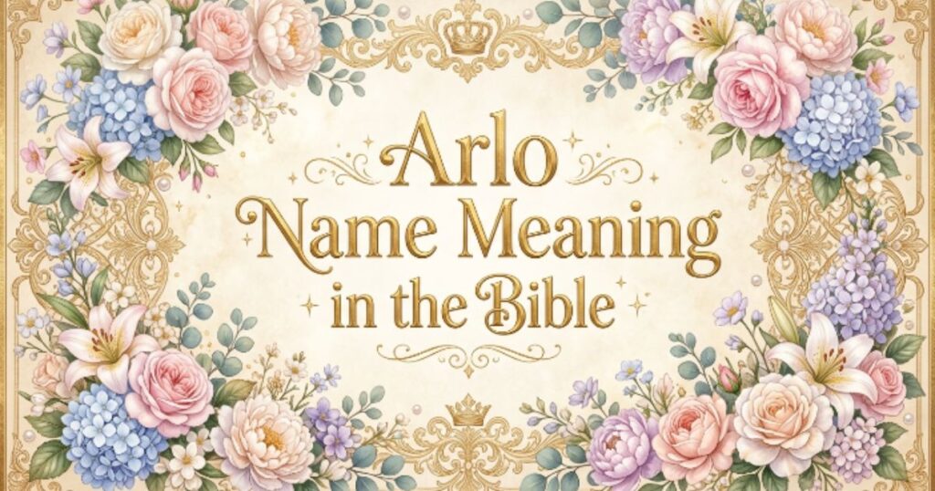 Arlo Name Meaning in the Bible