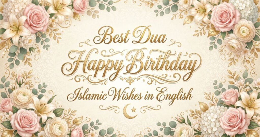 Best Dua Happy Birthday Islamic Wishes in English