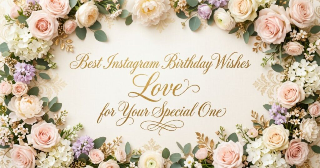 Best Instagram Birthday Wishes Love for Your Special One