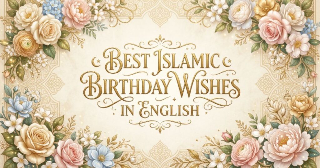 Best Islamic Birthday Wishes in English
