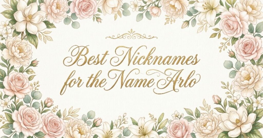 Best Nicknames for the Name Arlo