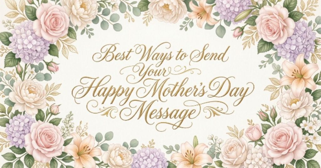 Best Ways to Send Your Happy Mother’s Day Message