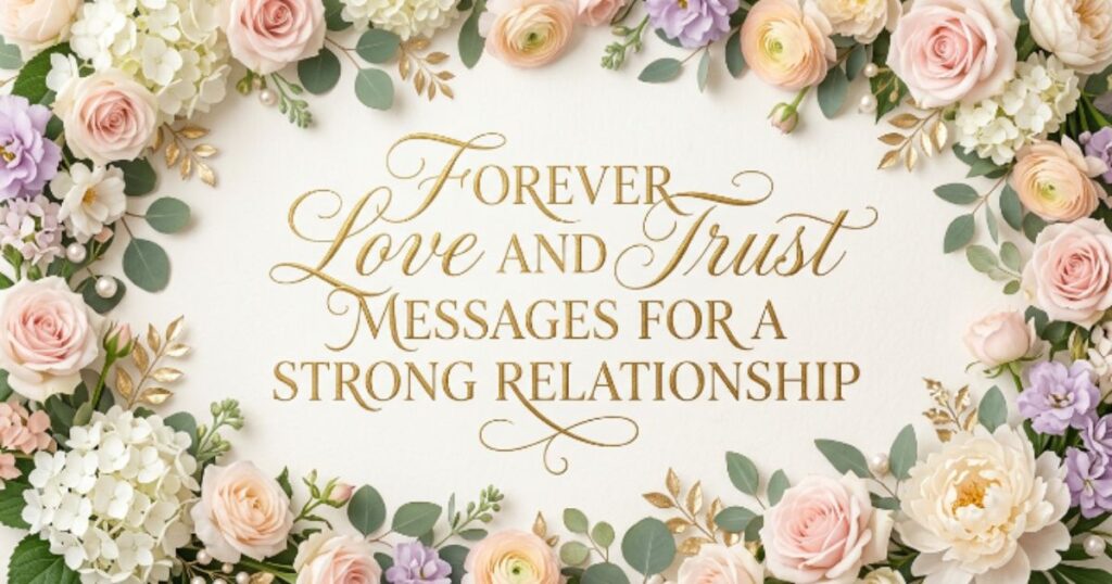 Forever Love and Trust Messages for a Strong Relationship