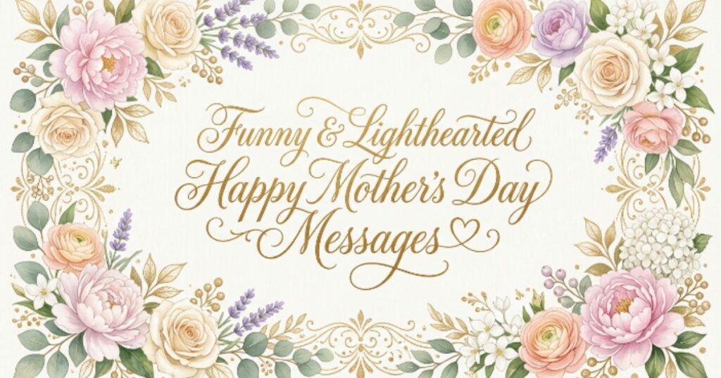 Funny & Lighthearted Happy Mother’s Day Messages