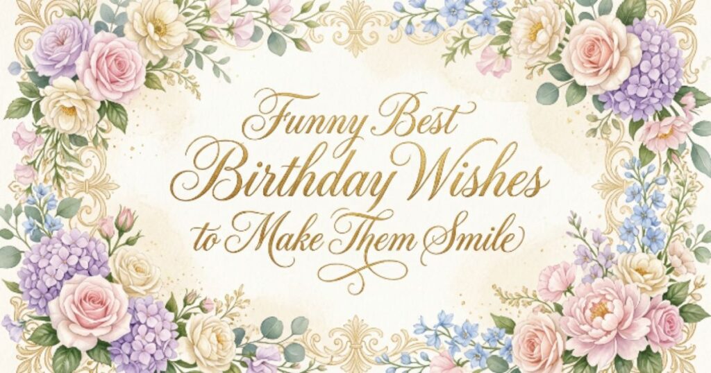 Funny Best Birthday Wishes to Make Them Smile