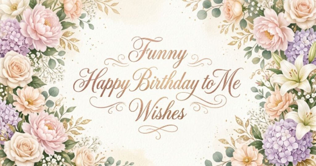 Funny Happy Birthday to Me Wishes
