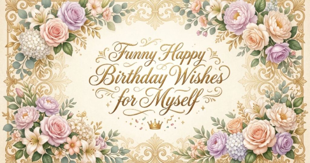 Funny Happy Birthday Wishes for Myself