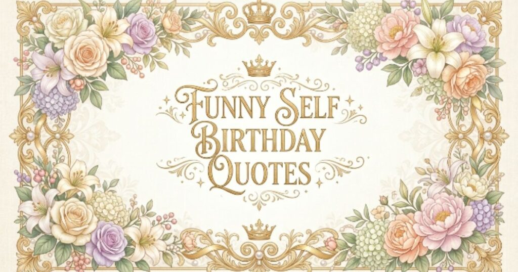 Funny Self Birthday Quotes