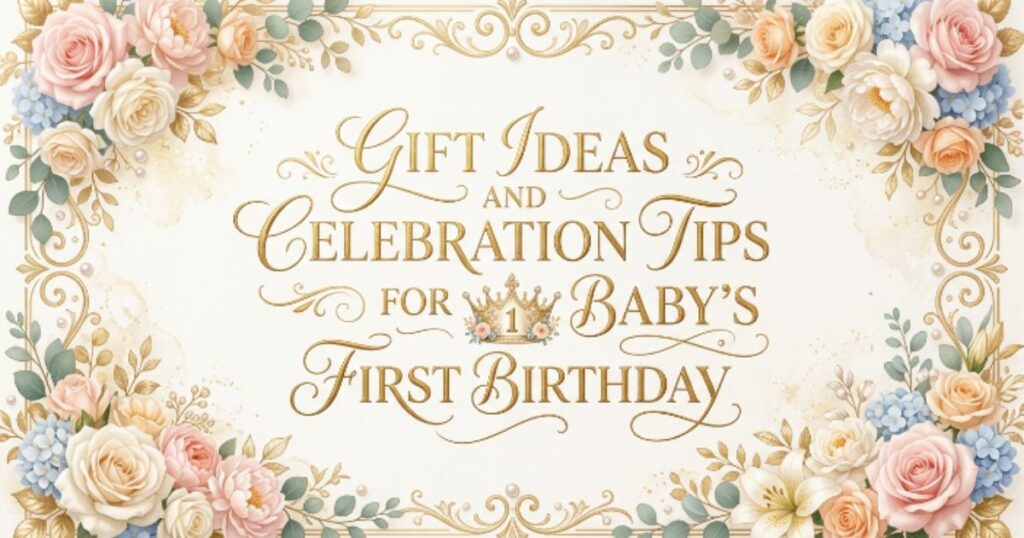 Gift Ideas and Celebration Tips for Baby’s First Birthday