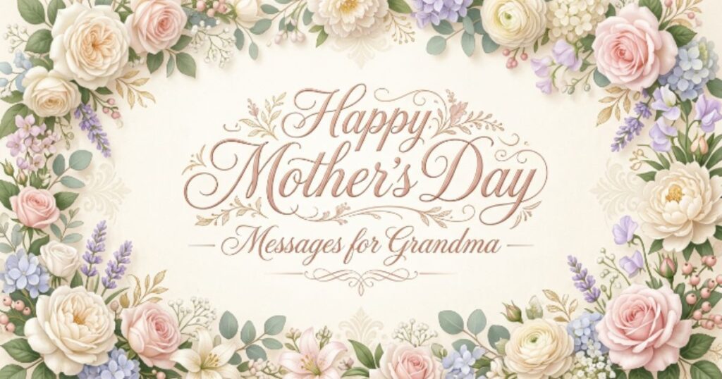 Happy Mother’s Day Messages for Grandma